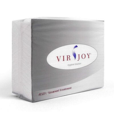 VIRJOY  9" x 9" 三摺抹手紙 250Sheet/包 16包/箱