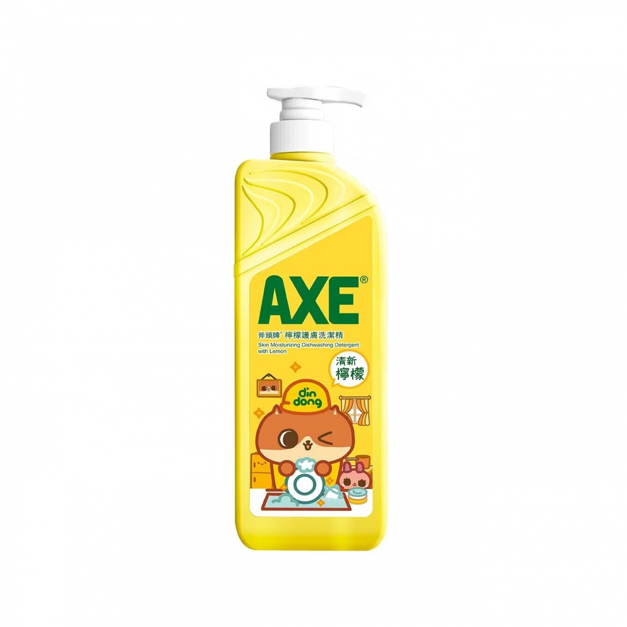 AXE 斧頭牌洗潔精 1300ml / 檸檬味(泵裝)