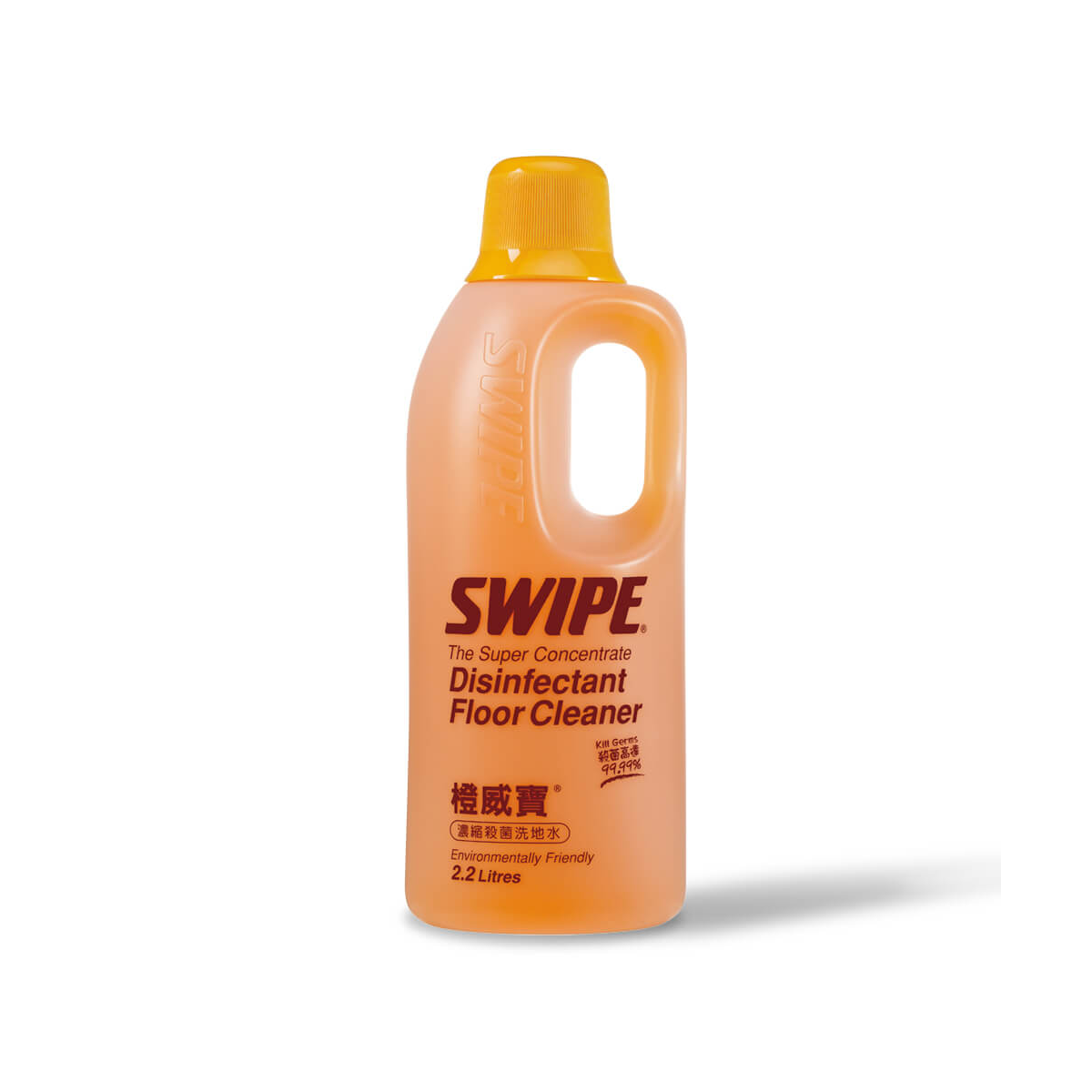 Swipe 浓缩殺菌洗地水2.2公升 (橙威宝)