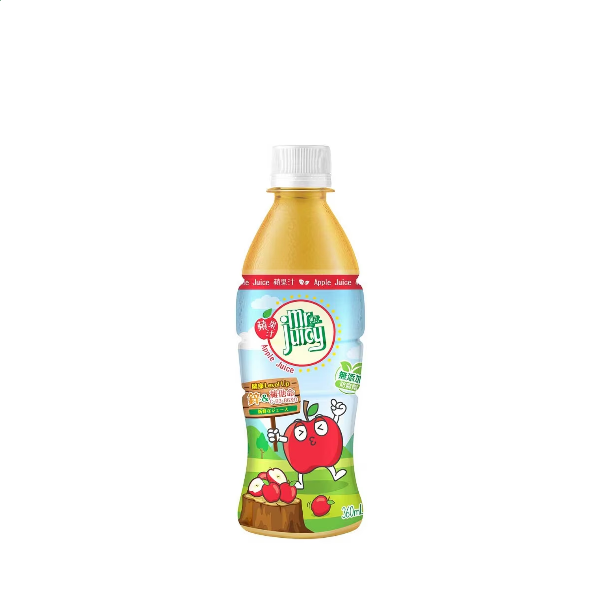 菓汁先生蘋果汁飲品 360ml
