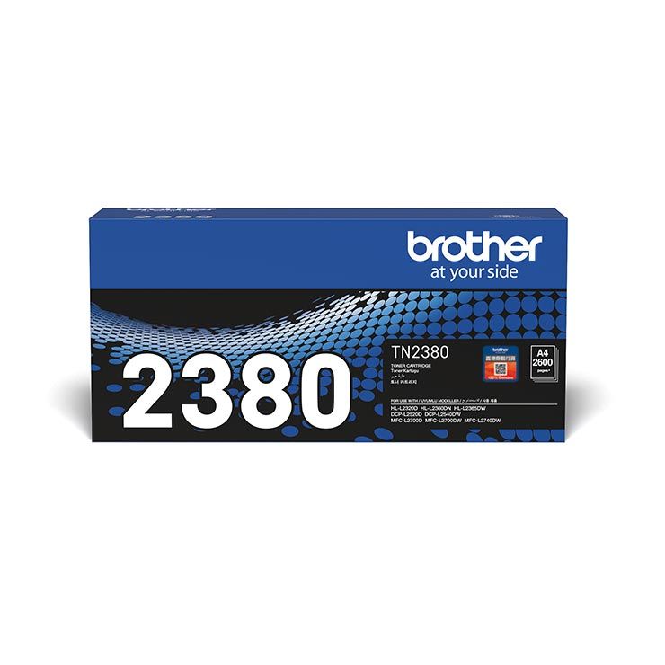 Brother 鐳射打印機碳粉 TN-2380 Black