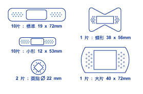 加護™ 多款透明膠布