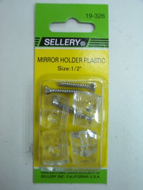 SELLERY 什锦螺丝 透明镜架1/2"  Y19326