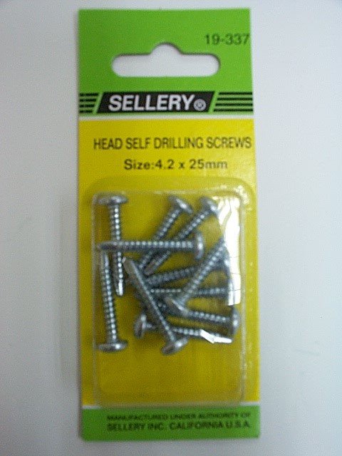 SELLERY 什錦螺絲 自攻螺絲4.2x25mm Y19337