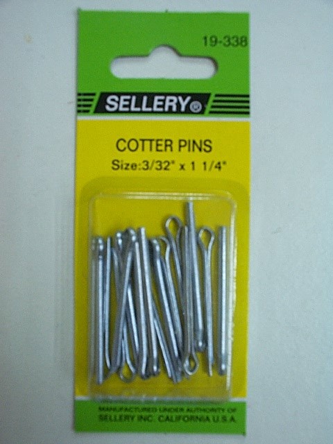 SELLERY 什锦螺丝 开边码3/32"x1-1/4"  Y19338