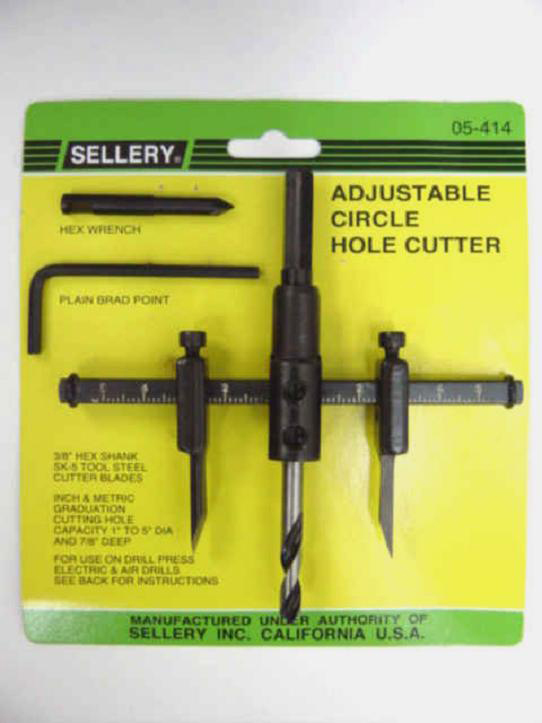 SELLERY  可調式打孔器  5"  Y05414