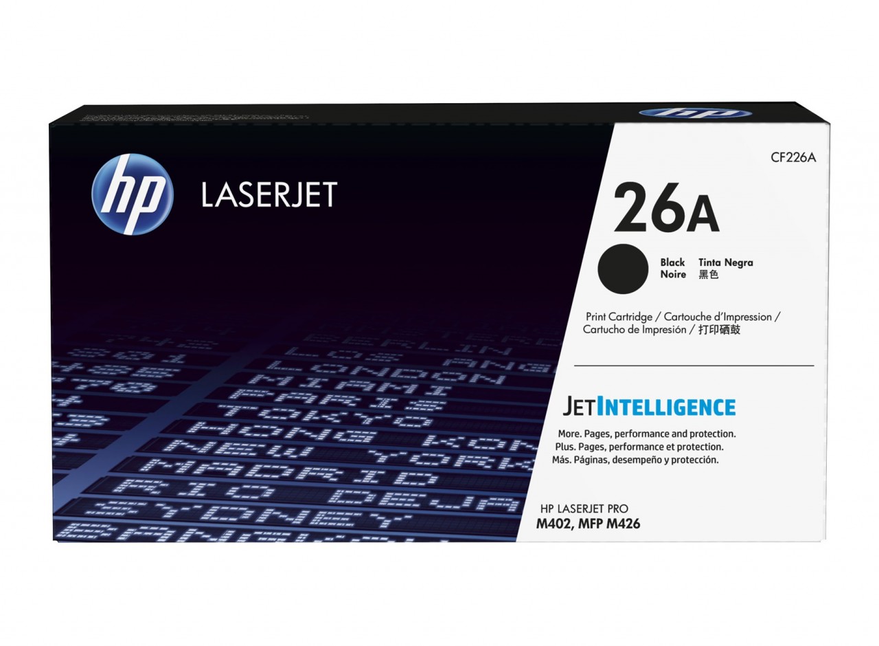 HP 鐳射打印機碳粉 HP CF226A-Black (26A)