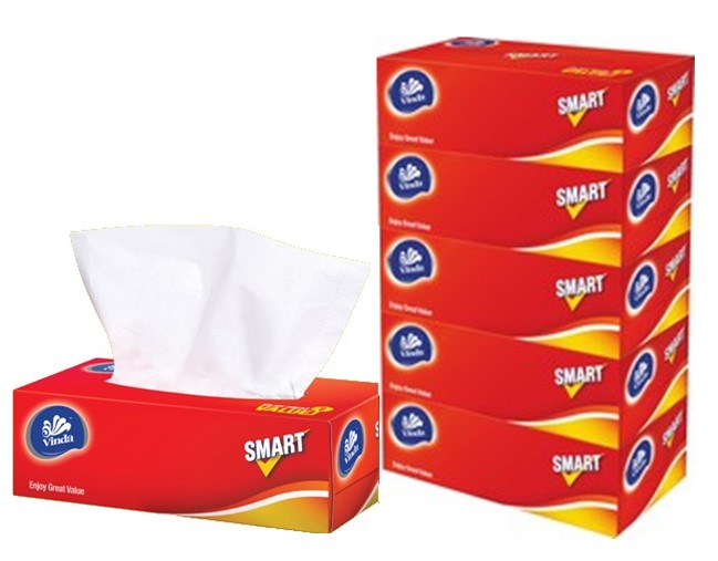 Vinda Smart Tissius Paper In Box/Red 6's