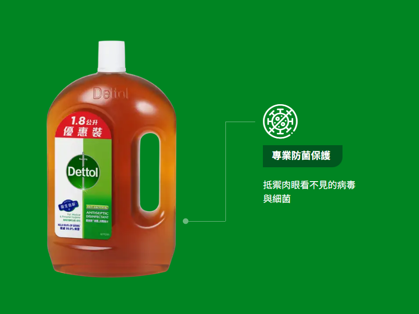 Dettol-滴露 消毒藥水 1800ml