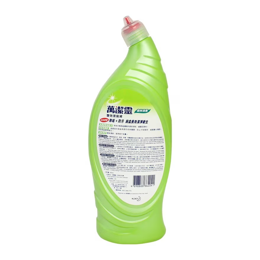 廁所萬潔靈雙效潔廁液 (森林清香) 650ML