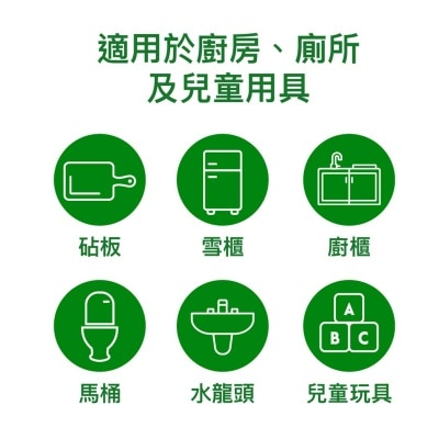 滴露 萬用消毒嘖劑 - 青檸香味 500ML