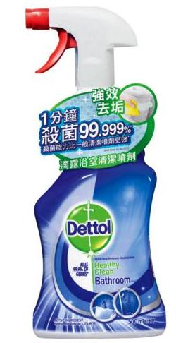 滴露 浴室清潔劑噴霧裝 500ML