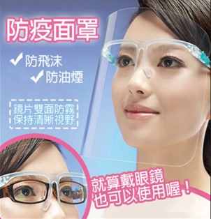 眼鏡式防護面罩