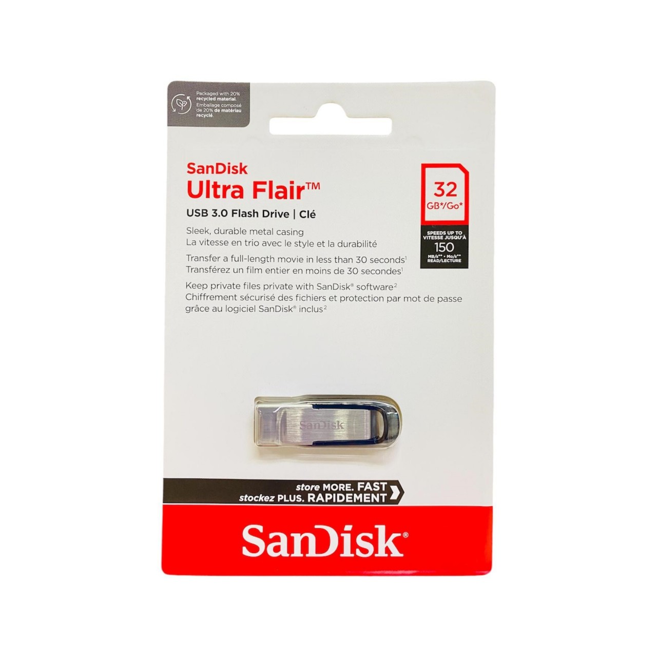 32GB SanDisk Ultra Flair CZ73 USB3.0 儲存器
