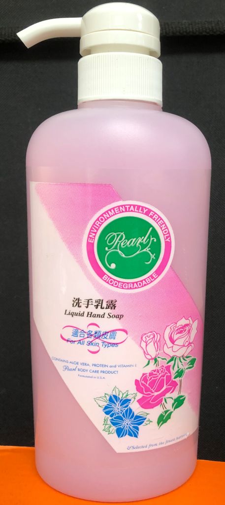 Pearl 花香洗手液 500ml/支