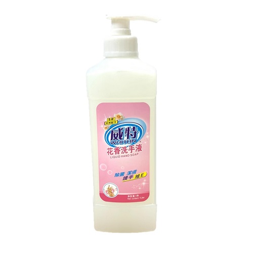 威特 - 花香洗手液 1000ml/支