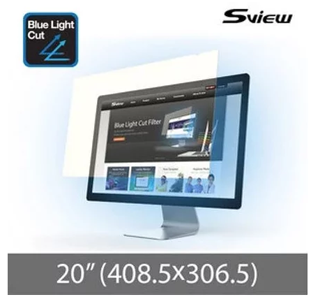 S-View SBFAG-20 20"(4:3) 抗蓝光濾片(408.5x306.5mm)