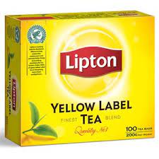 Lipton Yellow Label Teabag 100 x 2g