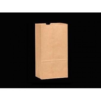 (原色) 4磅牛皮纸平底袋<L 24 x 12.7 cm +风琴位 7.7 cm>