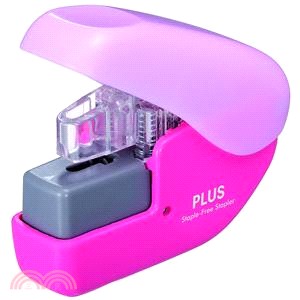 PLUS SL-104NB 迷你無針訂書機-粉紅色