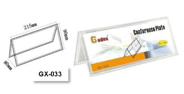 Godex (GX-033) V型人名展示座 215 x 80 x 90mm