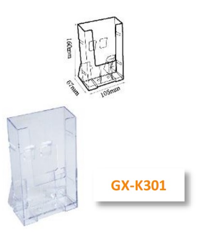 Godex (GX-K301) A4-1/3 單層展示座 105 x 67 x 160mm