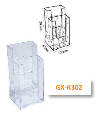 Godex (GX-K302) A4-1/3 雙層展示座 105 x 87 x 200mm
