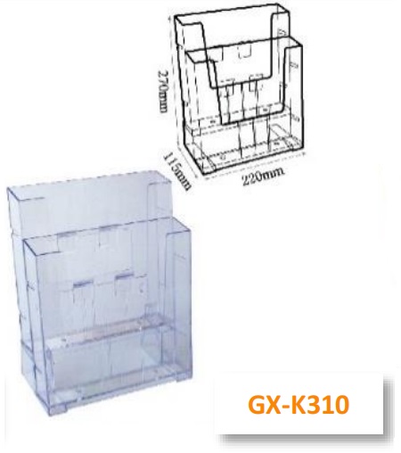 Godex (GX-K310) A4 双层展示座 220 x 115 x 270mm