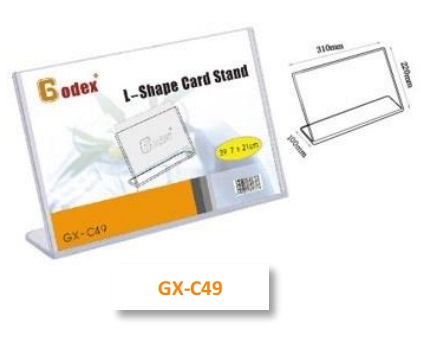 Godex GX-C49 L型目錄展示架 310 x 100 x 220mm