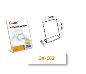 Godex (GX-C62) L型目錄展示架 63 x 30 x 79mm
