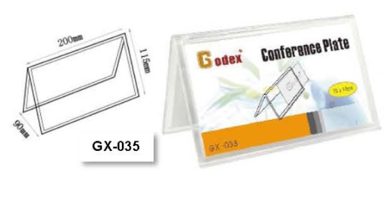 Godex (GX-035) V型人名展示座  200 x 90 x 115mm
