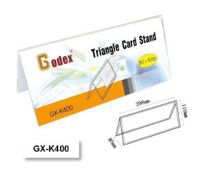 Godex (GX-K400) V型人名展示座 298 x 80 x 110mm