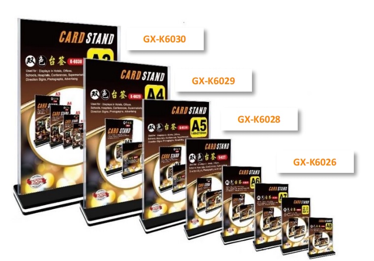 Godex K6030 A4 (297 x 420mm)T型咭座(黑白底座)-直身