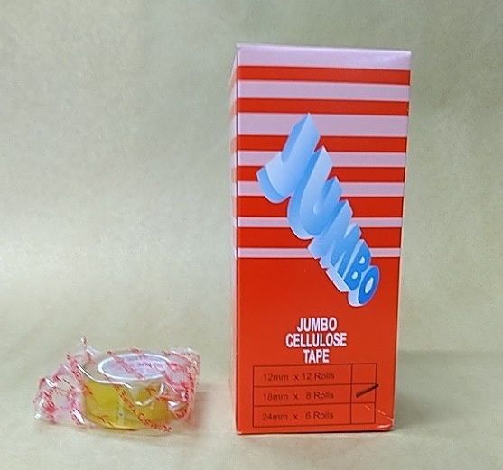 Jumbo Adhesive Tape 3/4" x 25yds / 8Roll