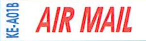 Deskmate 原子印 KE-A01B - AIR MAIL