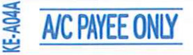 Deskmate 原子印 KE-A04A - A/C PAYEE ONLY
