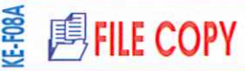 Deskmate 原子印 KE-F08A - FILE COP