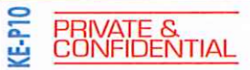 Deskmate 原子印 KE-P10 - PRIVATE & CONFIDENTIAL