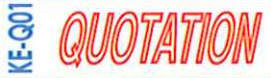 Deskmate 原子印 KE-Q01 - QUOTATION