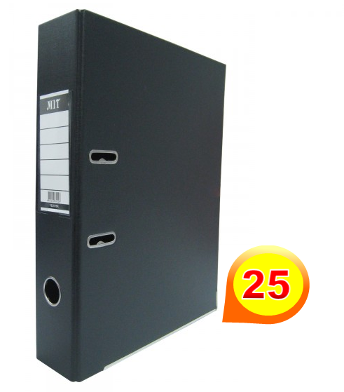 MIT 7010 A4 2" 全包膠快勞 / 黑色 (原箱：25個)