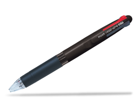 PILOT BPKG-35R 4色原子筆 / 黑色
