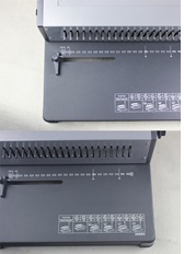 膠圈裝訂機 21 孔活頁釘裝機