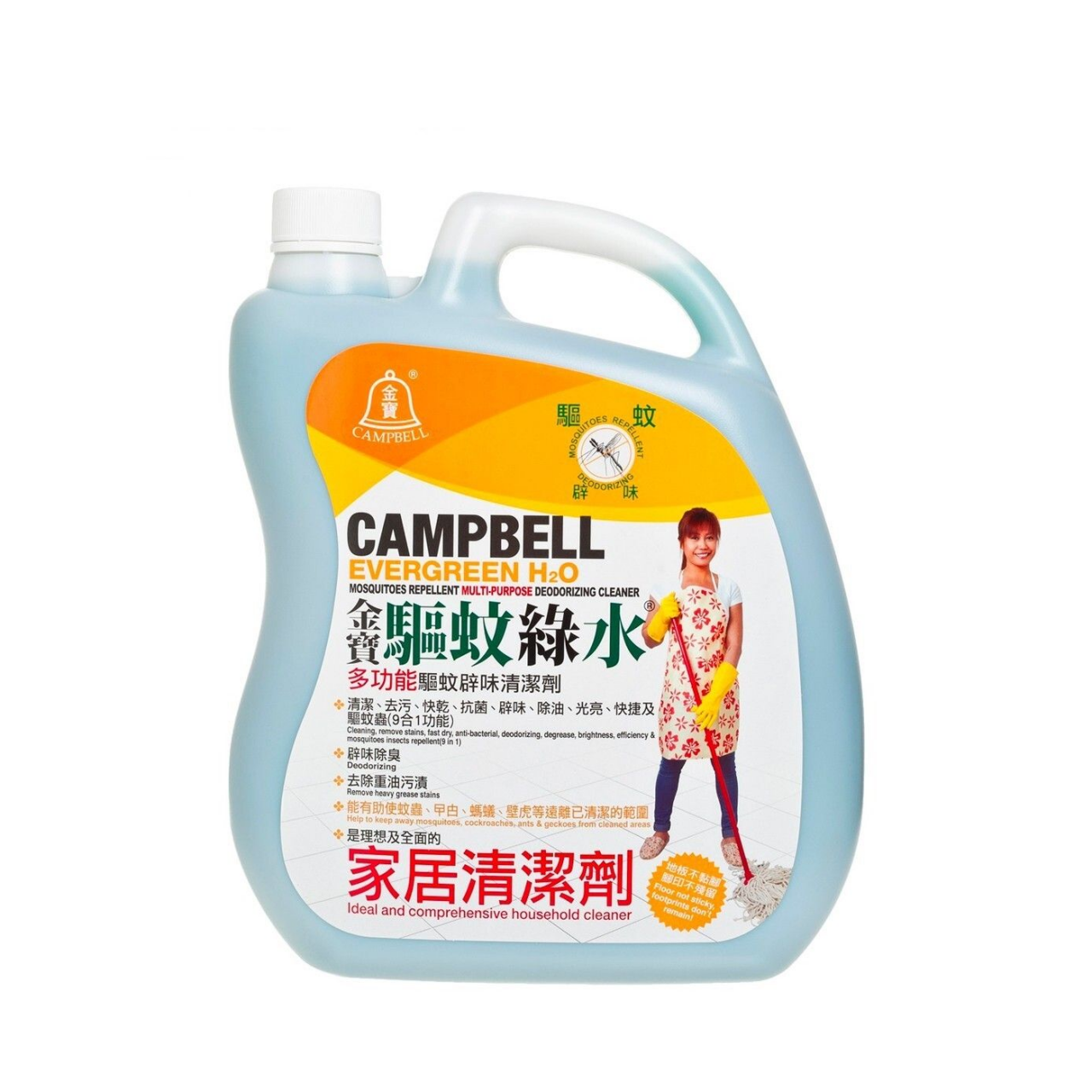 金寶驅蚊綠水消毒清潔劑 3.6L