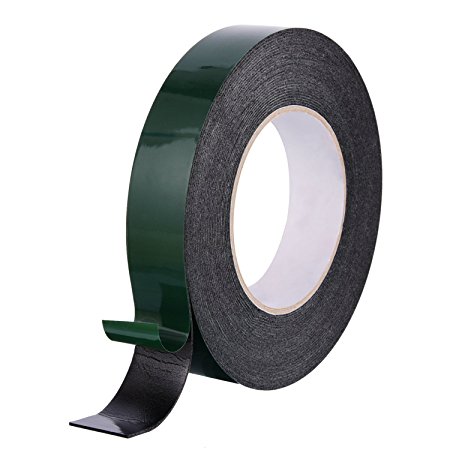 1" x 10yds 強力黑色雙面海綿膠紙   24mm