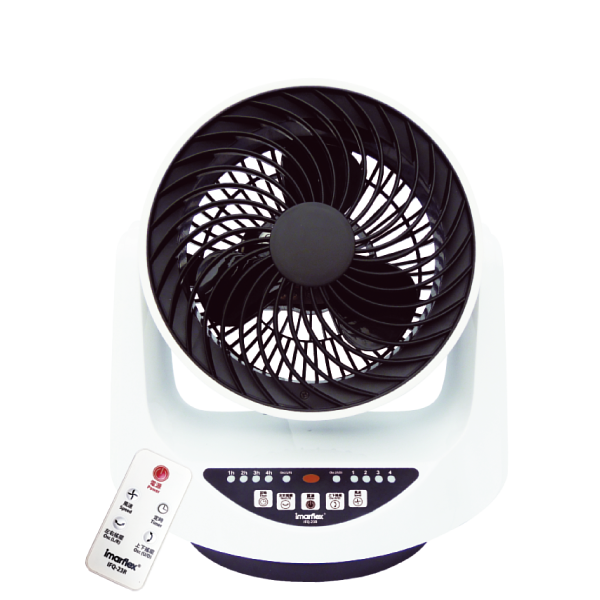 Imarflex 伊瑪 9吋遙控強風循環風扇 IFQ-23R