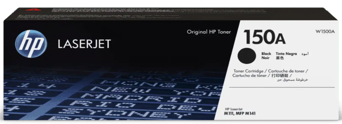 HP 150A 黑色原厂 LaserJet 碳粉盒(W1500A)