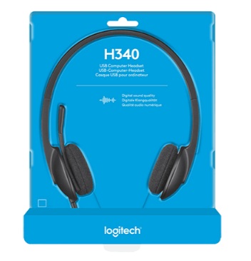 Logitech H340 USB 電腦麥克風耳機