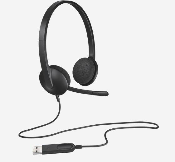 Logitech H340 USB 電腦麥克風耳機