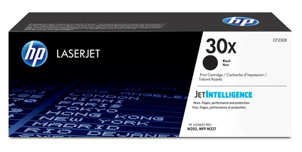 HP CF230X 黑色原廠 LaserJet 碳粉盒 30X