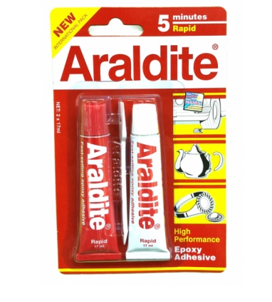 Araldite 二支混合膠 17ml  (5 min) UAF5